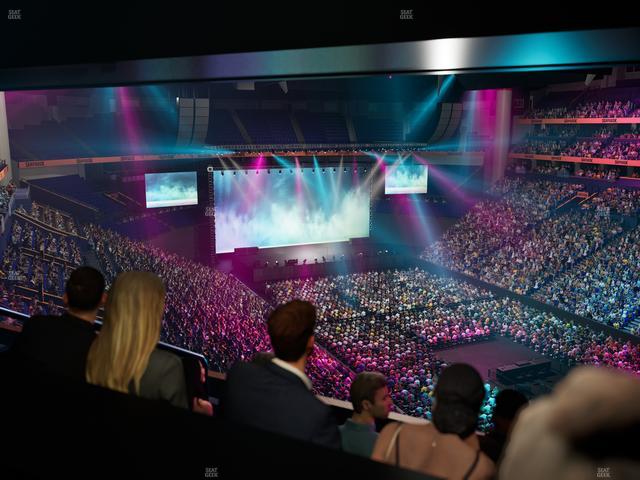 Bridgestone Arena - Section Suite Club 56 Seat View Bridgestone Arena - Section Suite Club 56 Seat View