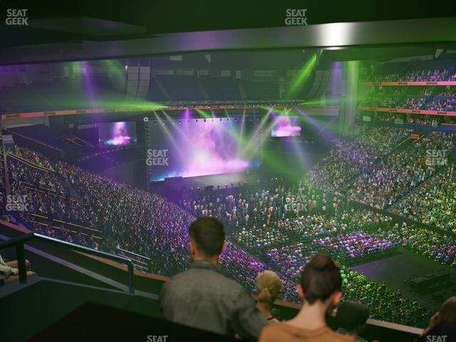 Bridgestone Arena - Section Suite Club 57 Seat View