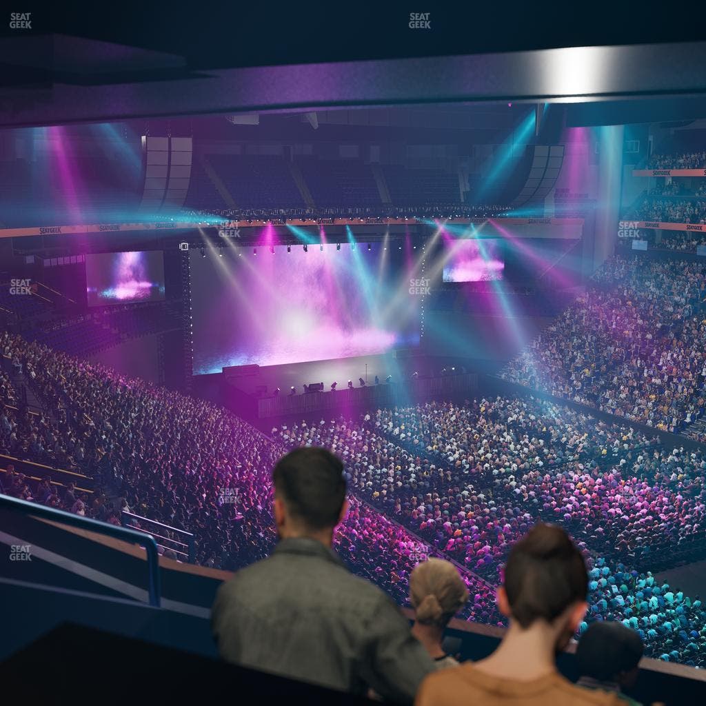 Bridgestone Arena - Section Suite Club 57 Seat View