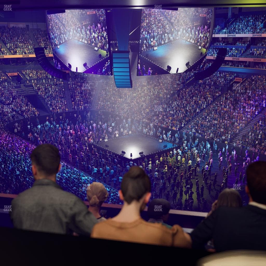 Bridgestone Arena - Section Suite Club 57 Seat View