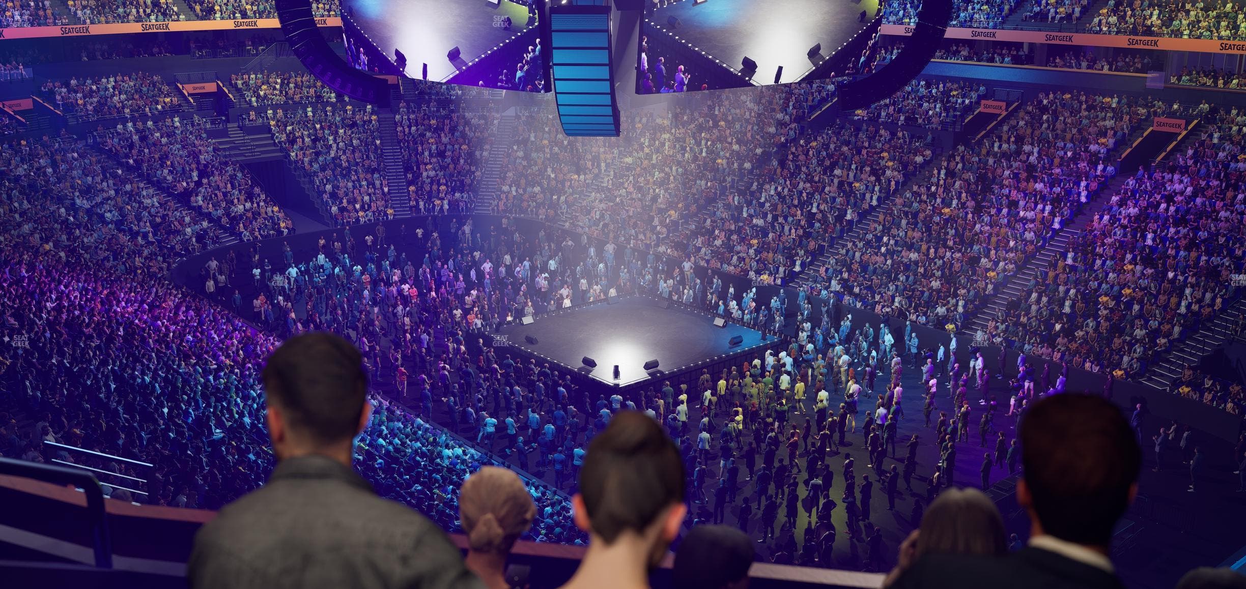 Bridgestone Arena - Section Suite Club 57 Seat View