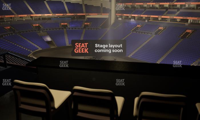 Bridgestone Arena - Section Suite Club 57 Seat View