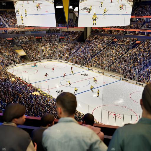 Bridgestone Arena - Section Suite Club 57 Seat View