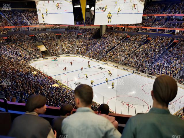 Bridgestone Arena - Section Suite Club 57 Seat View