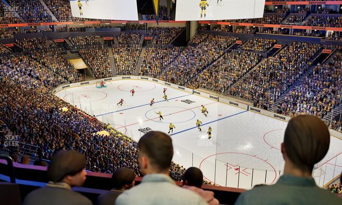 Bridgestone Arena - Section Suite Club 57 Seat View