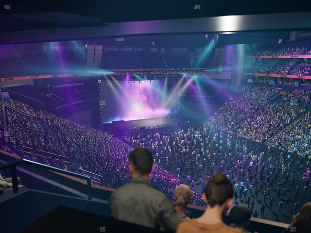 Bridgestone Arena - Section Suite Club 57 Seat View Bridgestone Arena - Section Suite Club 57 Seat View