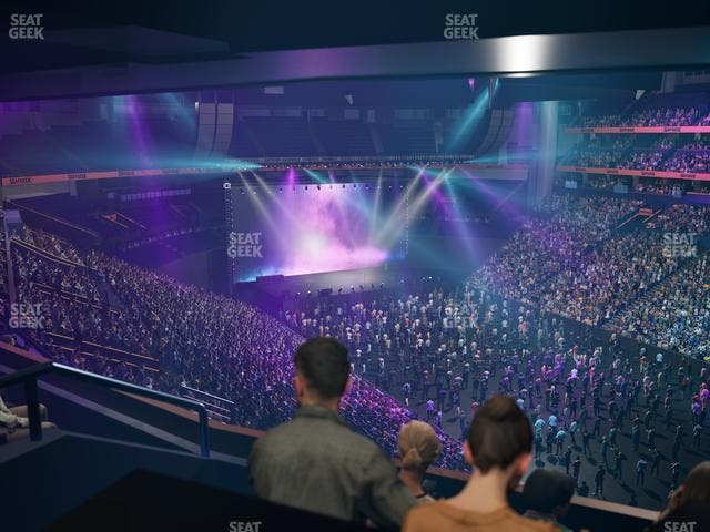 Bridgestone Arena - Section Suite Club 57 Seat View
