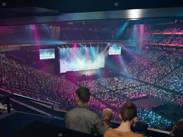 Bridgestone Arena - Section Suite Club 57 Seat View Bridgestone Arena - Section Suite Club 57 Seat View