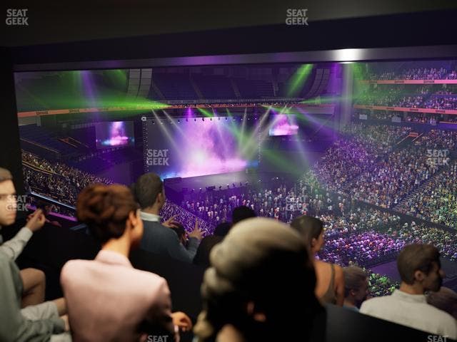 Bridgestone Arena - Section Suite Club 58 Seat View