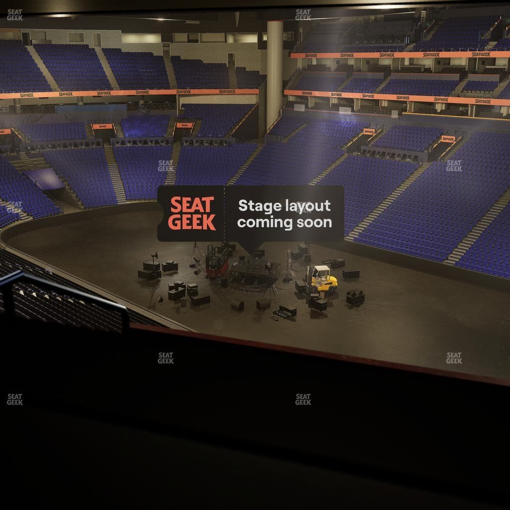 Bridgestone Arena - Section Suite Club 58 Seat View
