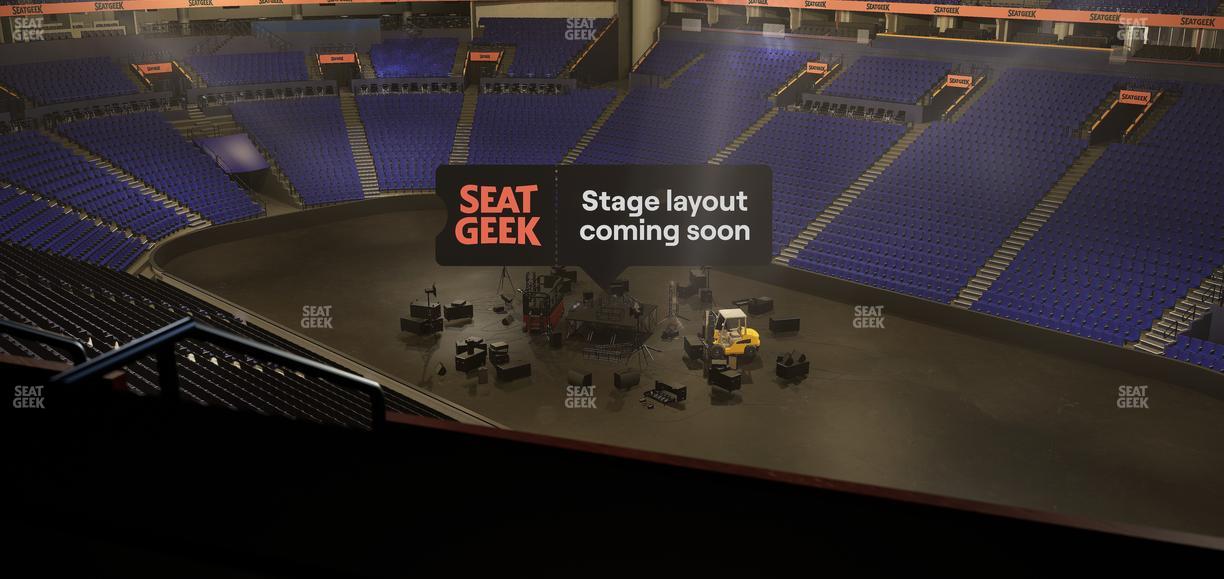 Bridgestone Arena - Section Suite Club 58 Seat View