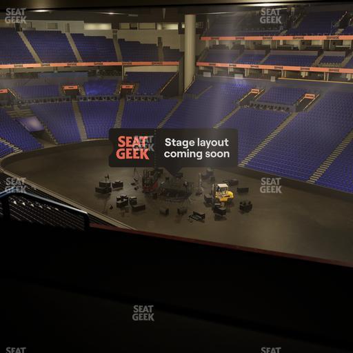 Bridgestone Arena - Section Suite Club 58 Seat View