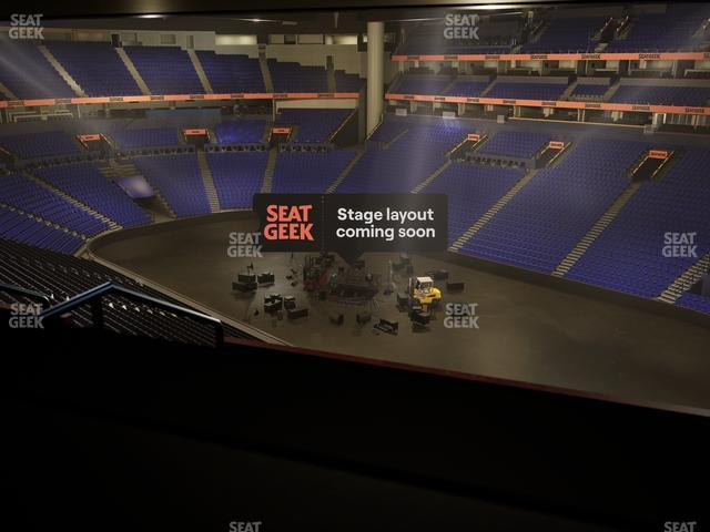 Bridgestone Arena - Section Suite Club 58 Seat View