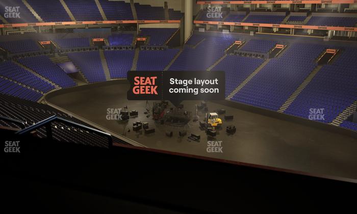 Bridgestone Arena - Section Suite Club 58 Seat View