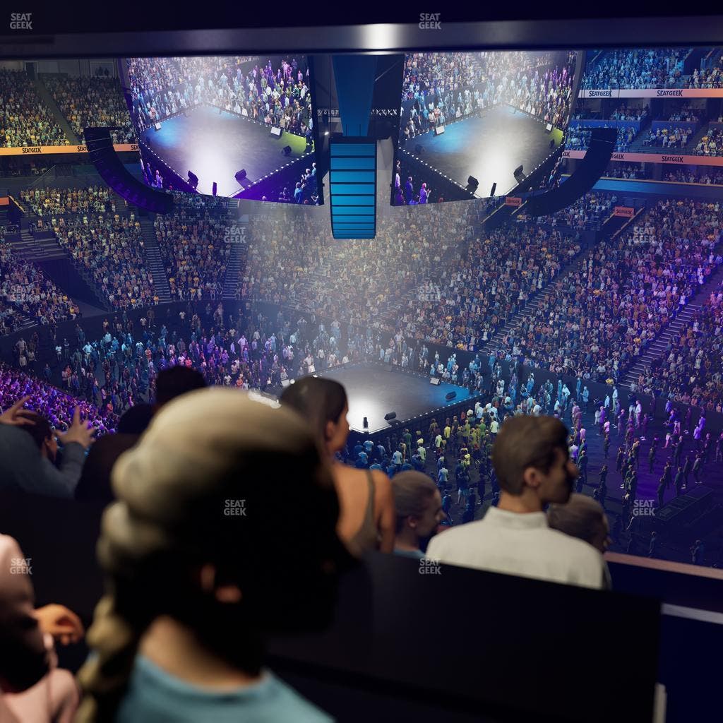 Bridgestone Arena - Section Suite Club 58 Seat View