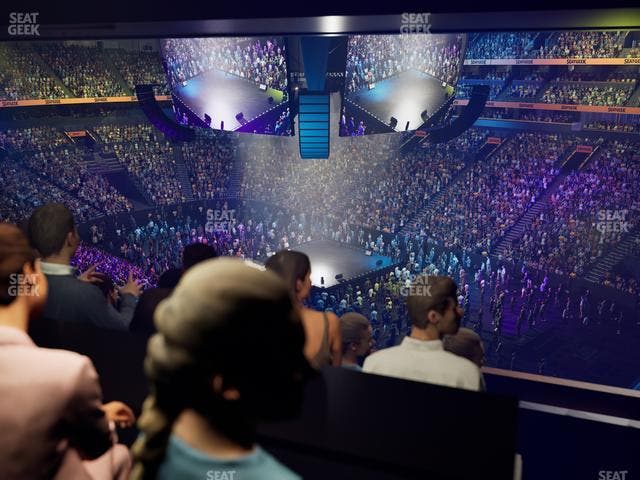 Bridgestone Arena - Section Suite Club 58 Seat View