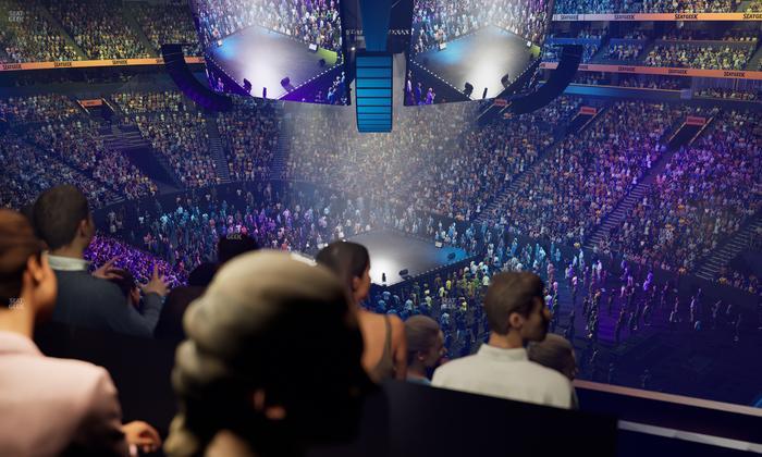 Bridgestone Arena - Section Suite Club 58 Seat View