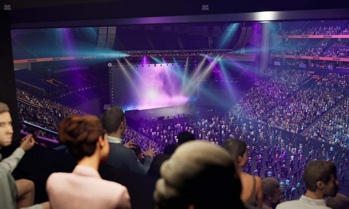 Bridgestone Arena - Section Suite Club 58 Seat View