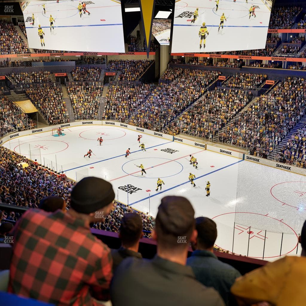 Bridgestone Arena - Section Suite Club 58 Seat View