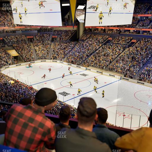 Bridgestone Arena - Section Suite Club 58 Seat View