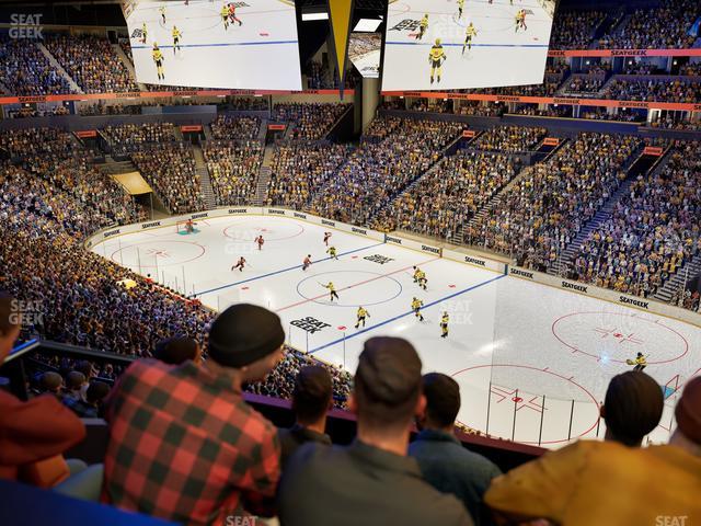 Bridgestone Arena - Section Suite Club 58 Seat View