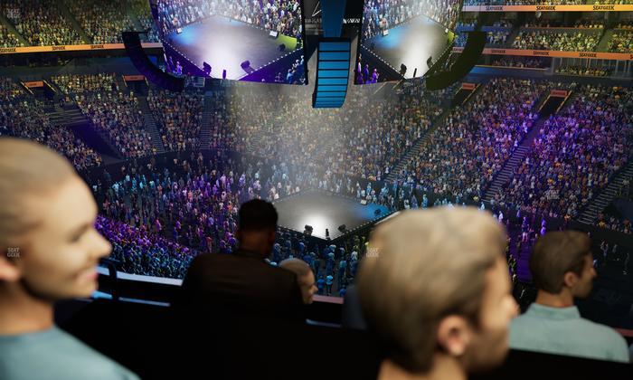 Bridgestone Arena - Section Suite Club 59 Seat View