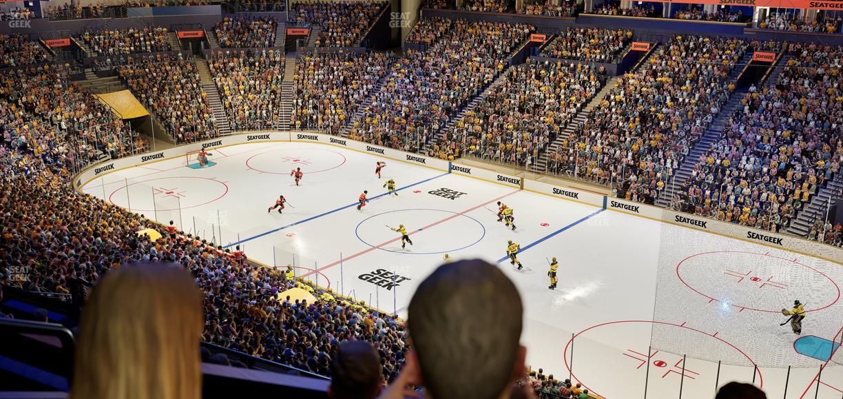 Bridgestone Arena - Section Suite Club 59 Seat View