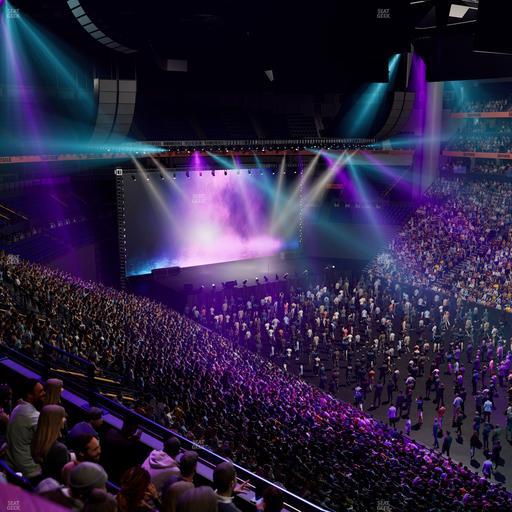 Bridgestone Arena - Section Suite Club 59 Seat View