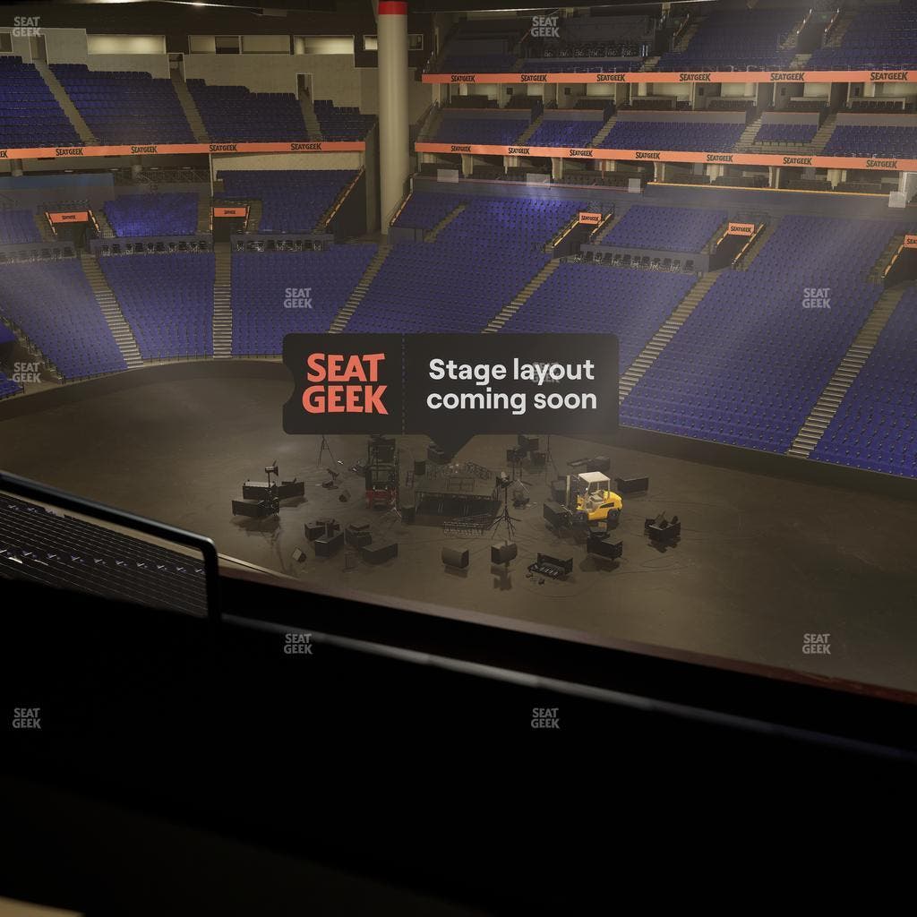 Bridgestone Arena - Section Suite Club 60 Seat View