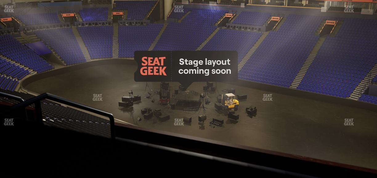 Bridgestone Arena - Section Suite Club 60 Seat View