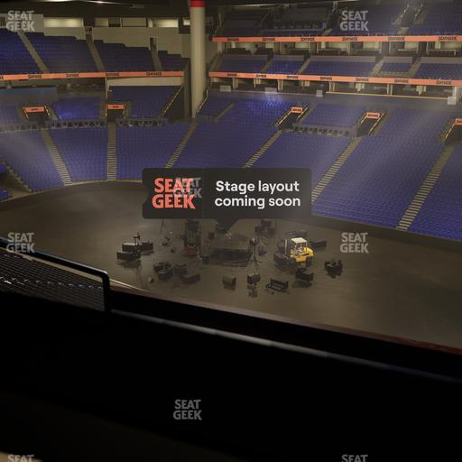 Bridgestone Arena - Section Suite Club 60 Seat View