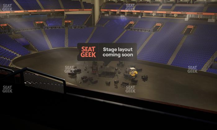 Bridgestone Arena - Section Suite Club 60 Seat View