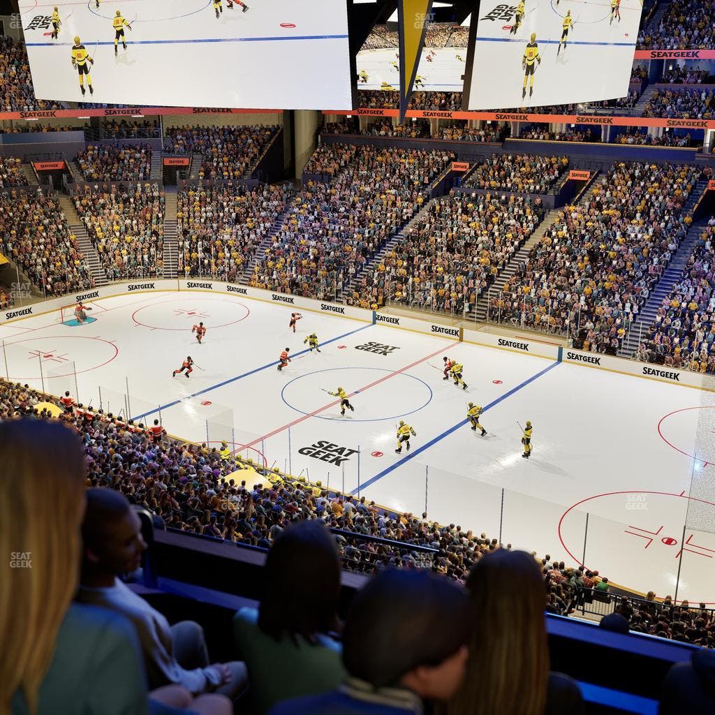 Bridgestone Arena - Section Suite Club 60 Seat View