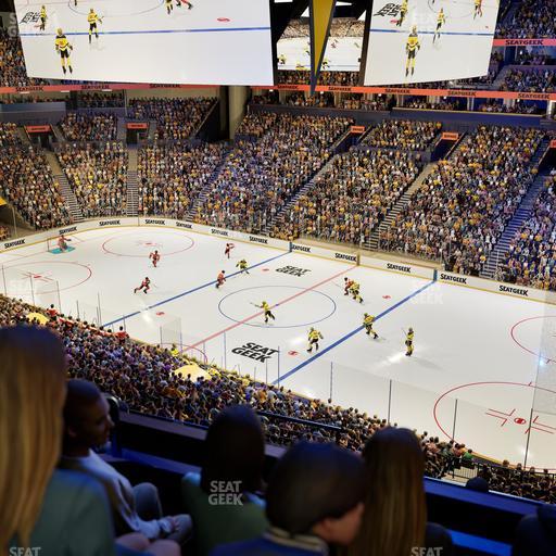 Bridgestone Arena - Section Suite Club 60 Seat View