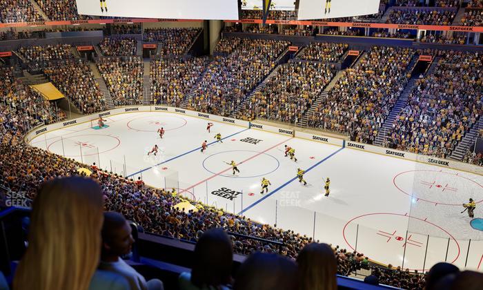 Bridgestone Arena - Section Suite Club 60 Seat View