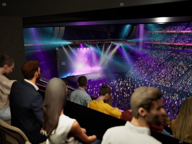 Bridgestone Arena - Section Suite Club 60 Seat View Bridgestone Arena - Section Suite Club 60 Seat View