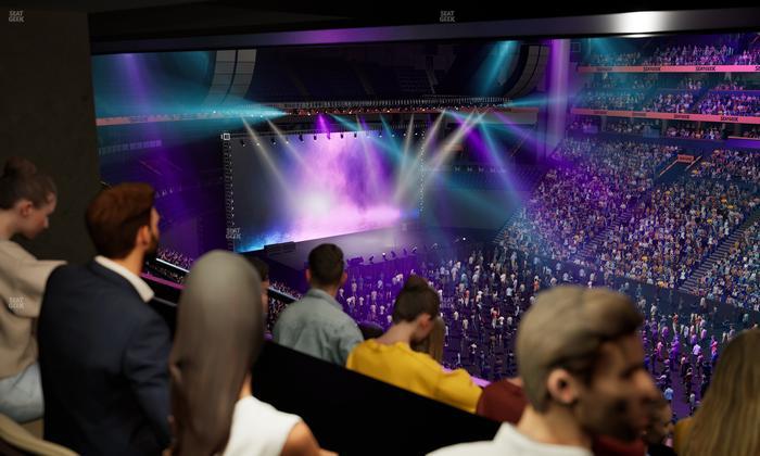 Bridgestone Arena - Section Suite Club 60 Seat View