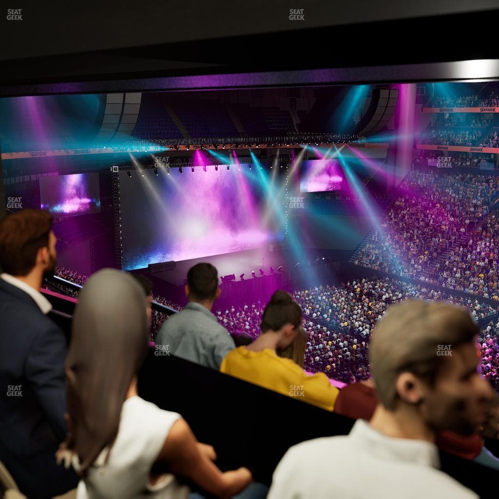 Bridgestone Arena - Section Suite Club 60 Seat View