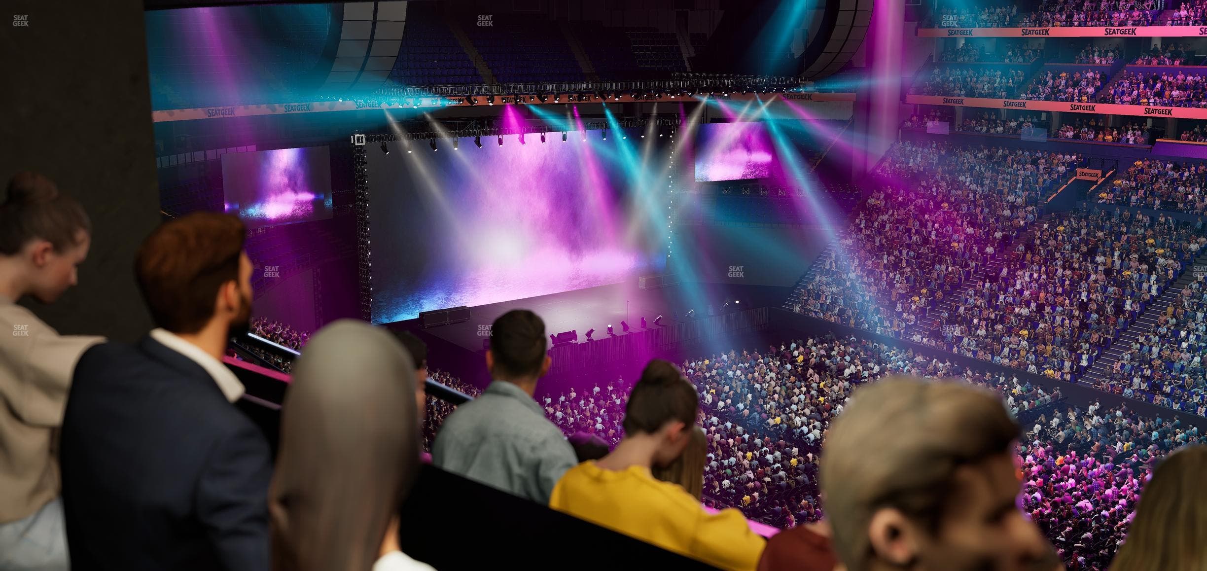 Bridgestone Arena - Section Suite Club 60 Seat View