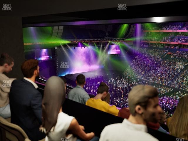 Bridgestone Arena - Section Suite Club 60 Seat View