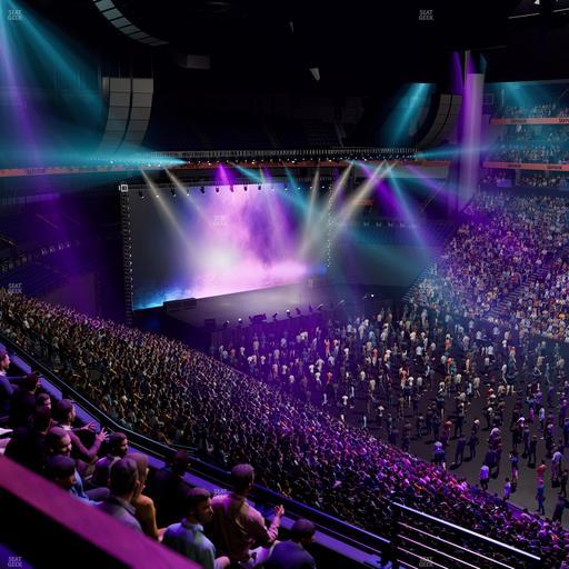 Bridgestone Arena - Section Suite Club 60 Seat View