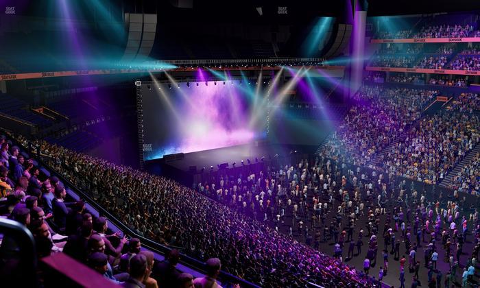 Bridgestone Arena - Section Suite Club 60 Seat View