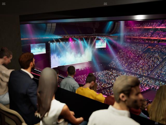 Bridgestone Arena - Section Suite Club 60 Seat View Bridgestone Arena - Section Suite Club 60 Seat View