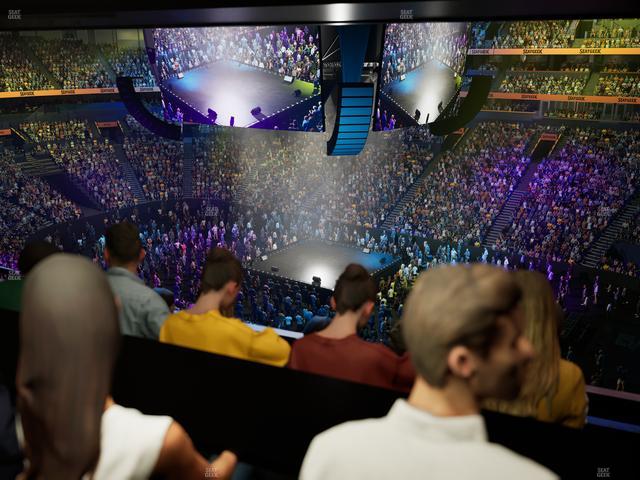 Bridgestone Arena - Section Suite Club 60 Seat View