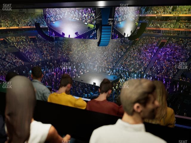 Bridgestone Arena - Section Suite Club 60 Seat View