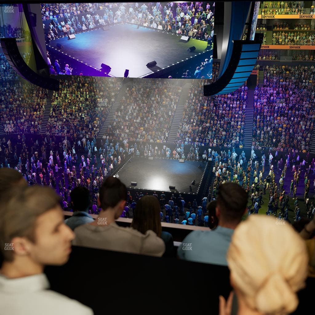 Bridgestone Arena - Section Suite Club 61 Seat View