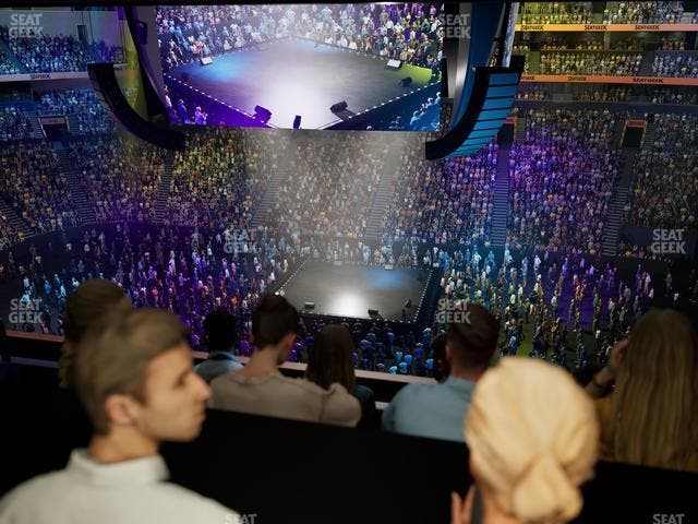 Bridgestone Arena - Section Suite Club 61 Seat View