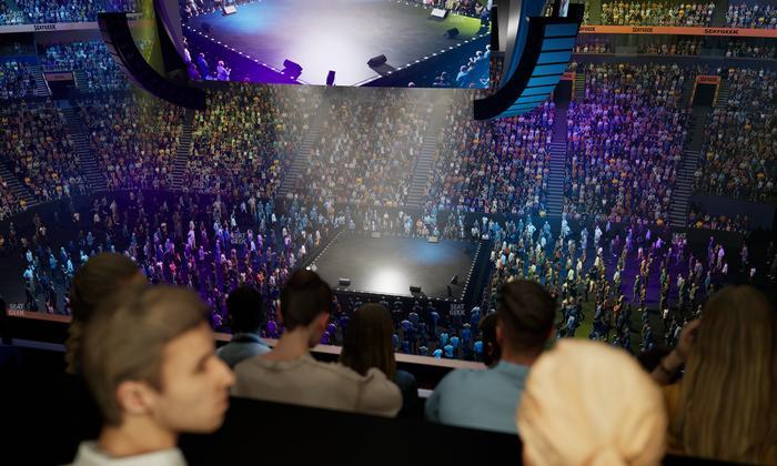 Bridgestone Arena - Section Suite Club 61 Seat View