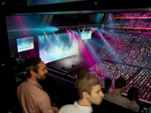 Bridgestone Arena - Section Suite Club 61 Seat View Bridgestone Arena - Section Suite Club 61 Seat View