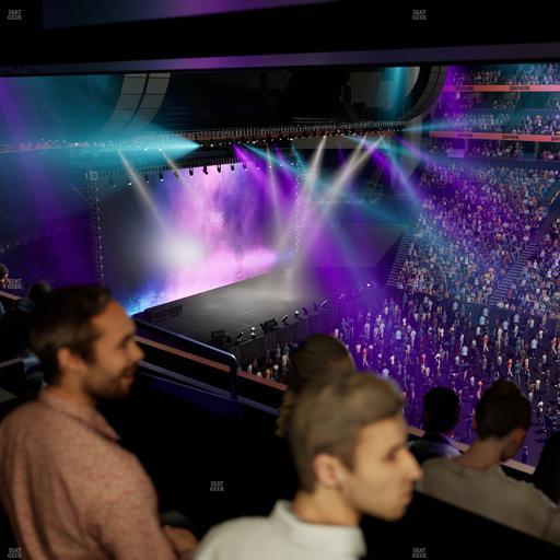 Bridgestone Arena - Section Suite Club 61 Seat View